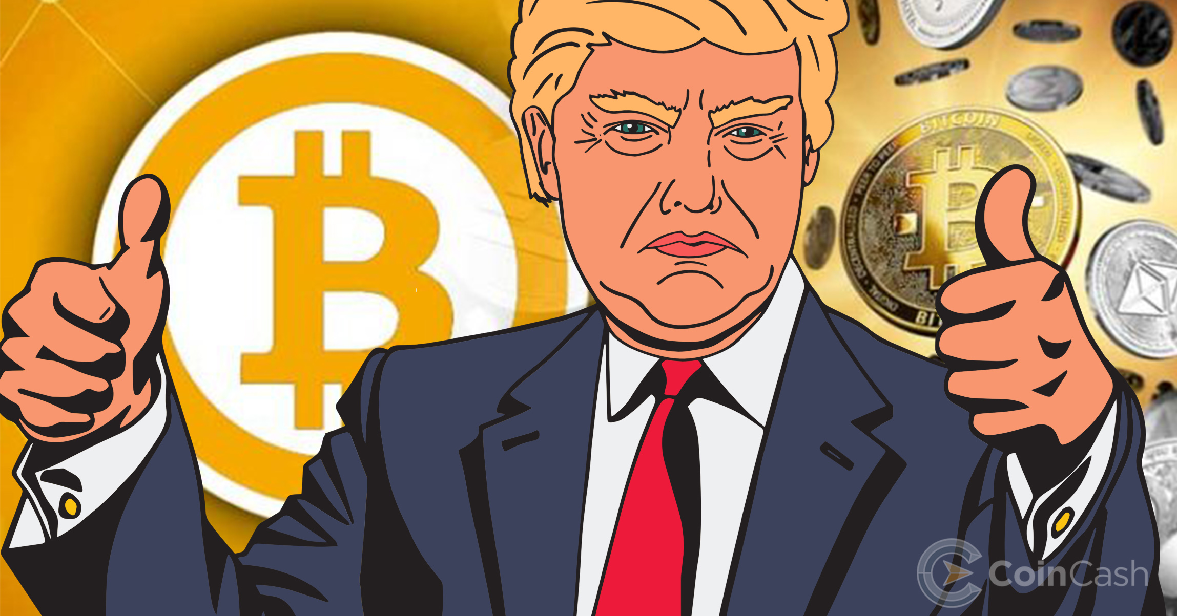 Trump tweets about Bitcoin and warns Facebook about it's upcoming cryptocurrency plans